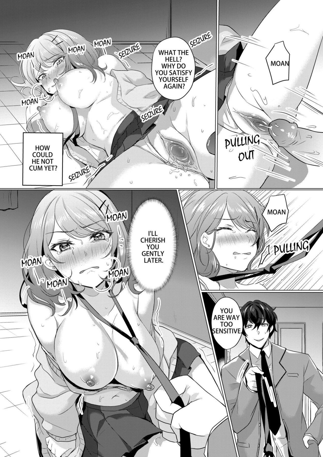 Hentai Manga Comic-Cum inside disobedient JK 1-Read-25